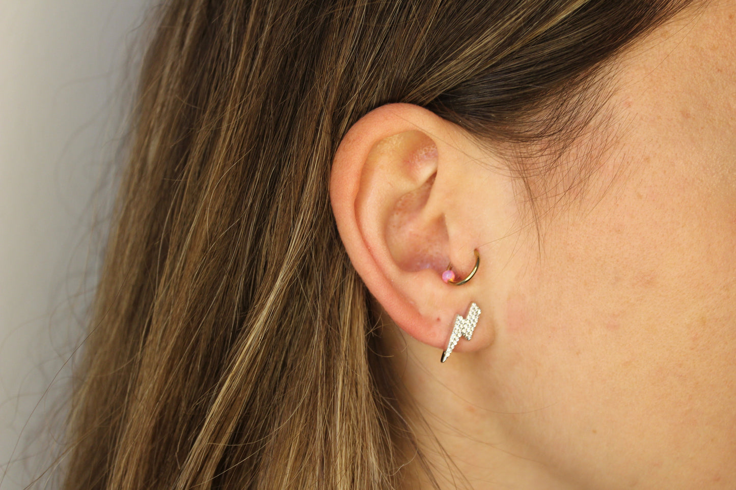 Nero Bolt Earrings
