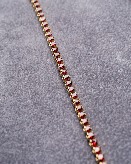 Gold Tennis Bracelet