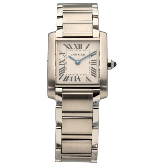 Cartier Tank Francaise 20mm Stainless Steel Watch (Preowned)